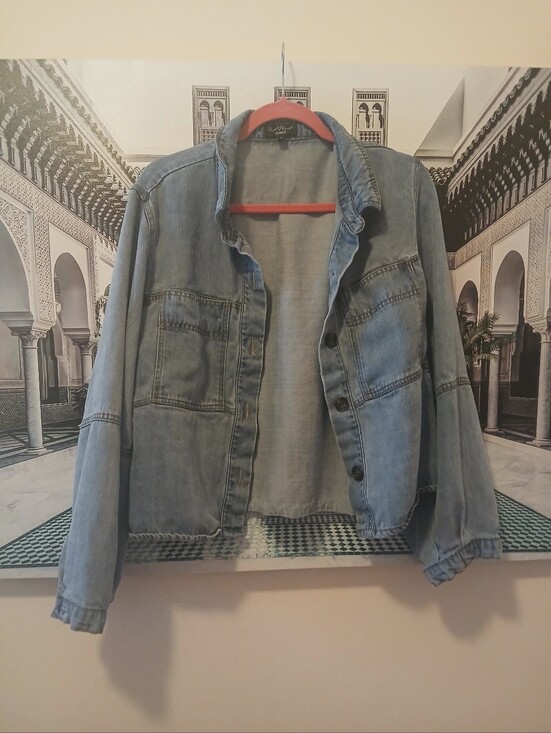 Velvet Heart Jackets & Blazers - Velvet Heart Light Blue Denim Jacket